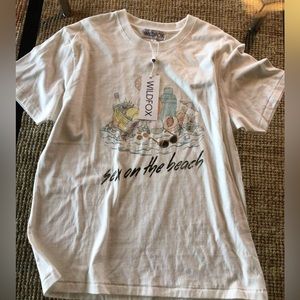 RARE Saaaale   WILDFOX sex on the Beach tee